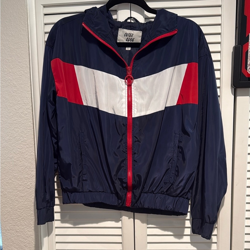 Outer Edge Blue, White and Red Jacket